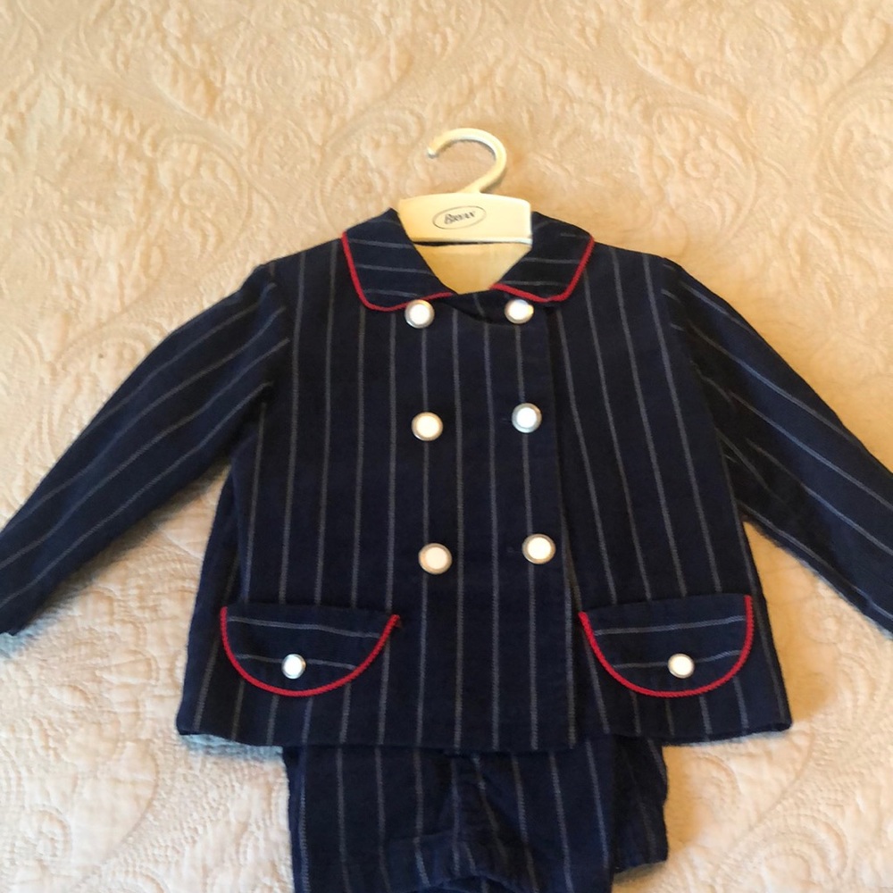 Vintage childs pants suit. Original 70’s size 3.